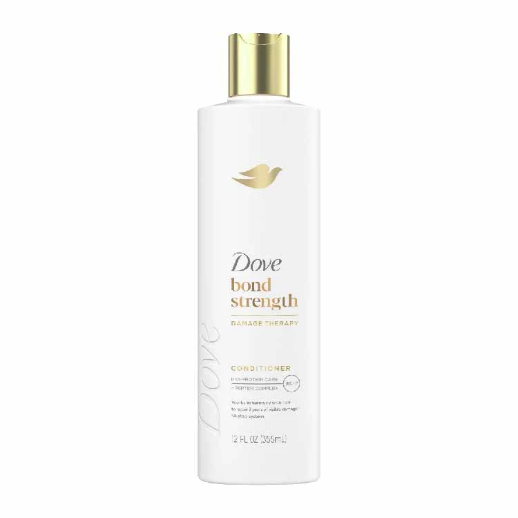 Dove - Beauty Bond Strength Peptide Complex Hair Care Conditioner - 12 Oz - 6 Pack - Image 2
