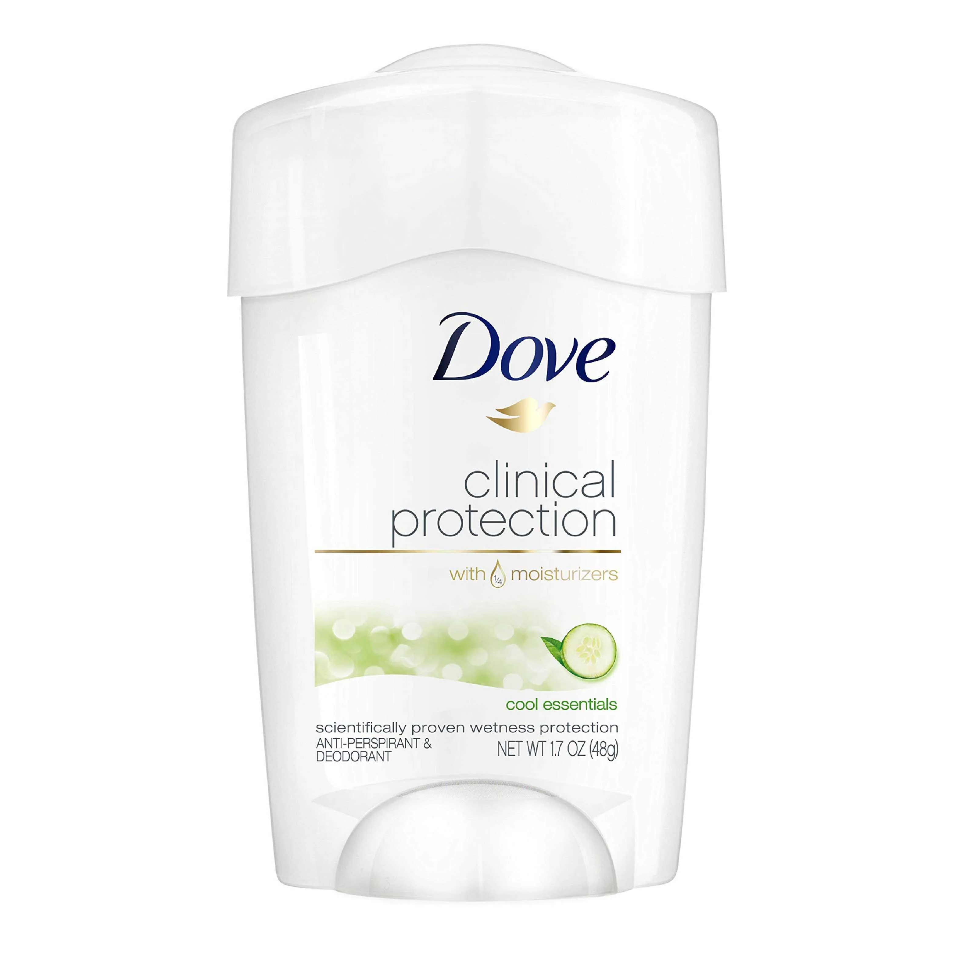 Dove Beauty Clinical Protection Cool Essentials Antiperspirant & Deodorant Stick - 1.7oz - 24 Pack - Image 3
