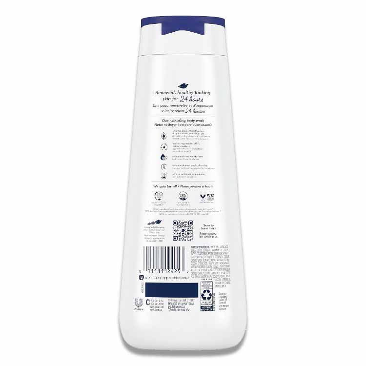 Dove - Body Wash, Nourishes The Driest Skin, Deep Moisture - 20 Oz - 4 Pack - Image 2