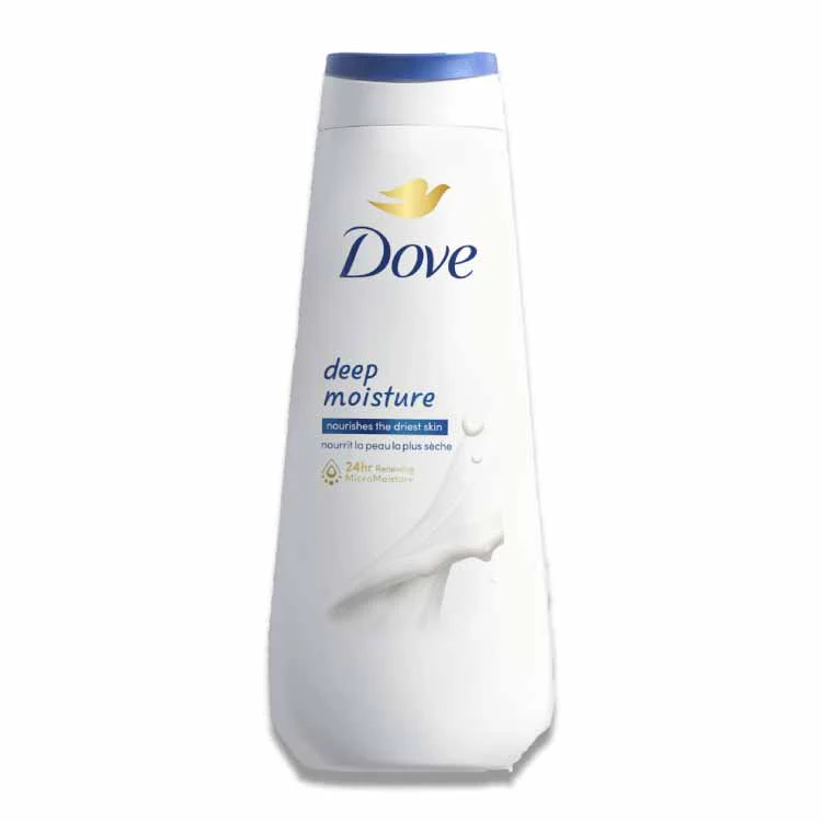 Dove - Body Wash, Nourishes The Driest Skin, Deep Moisture - 20 Oz - 4 Pack - Image 3