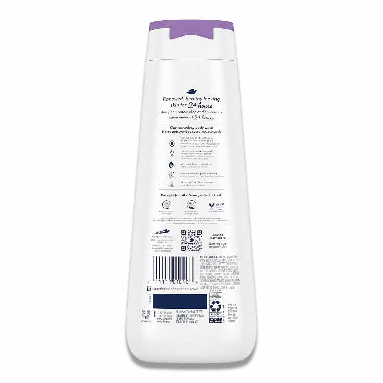 Dove - Body Wash Relaxing Lavender Oil & Chamomile 20 oz - 4 Pack - Image 3