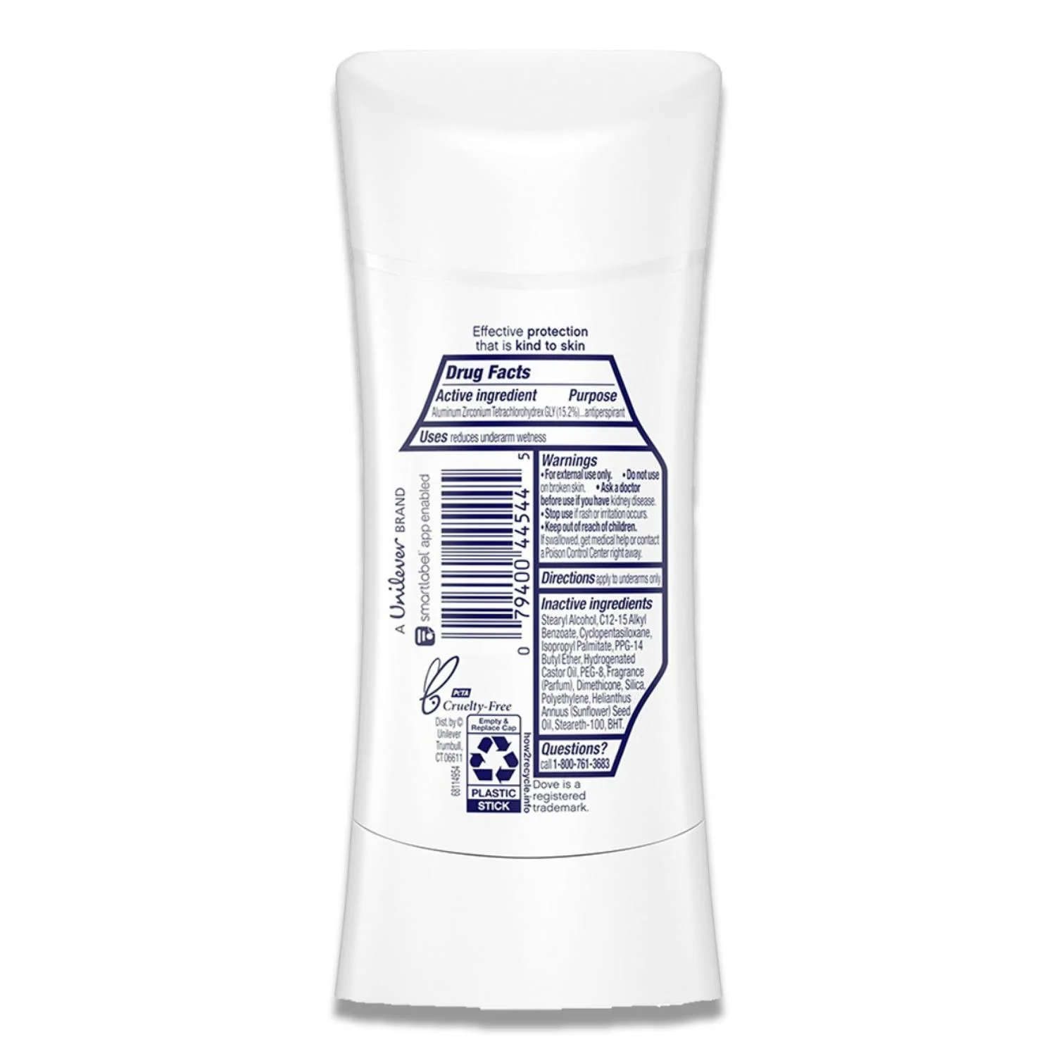 Dove - Advanced Care Antiperspirant Deodorant Stick for Women Original Clean - 2.6 Oz - 12 Pack - Image 3