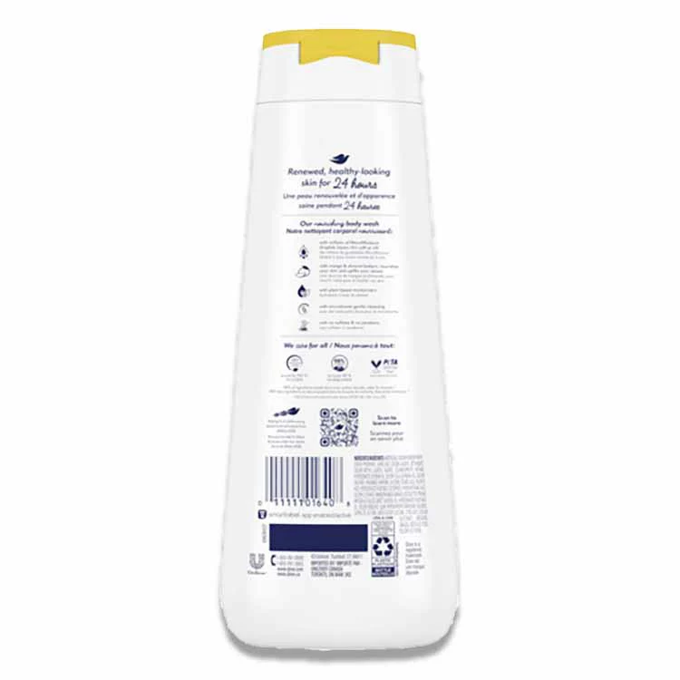 Dove - Glowing Body Wash with Mango and Almond Butter - 20 Oz - 4 Pack - Image 3