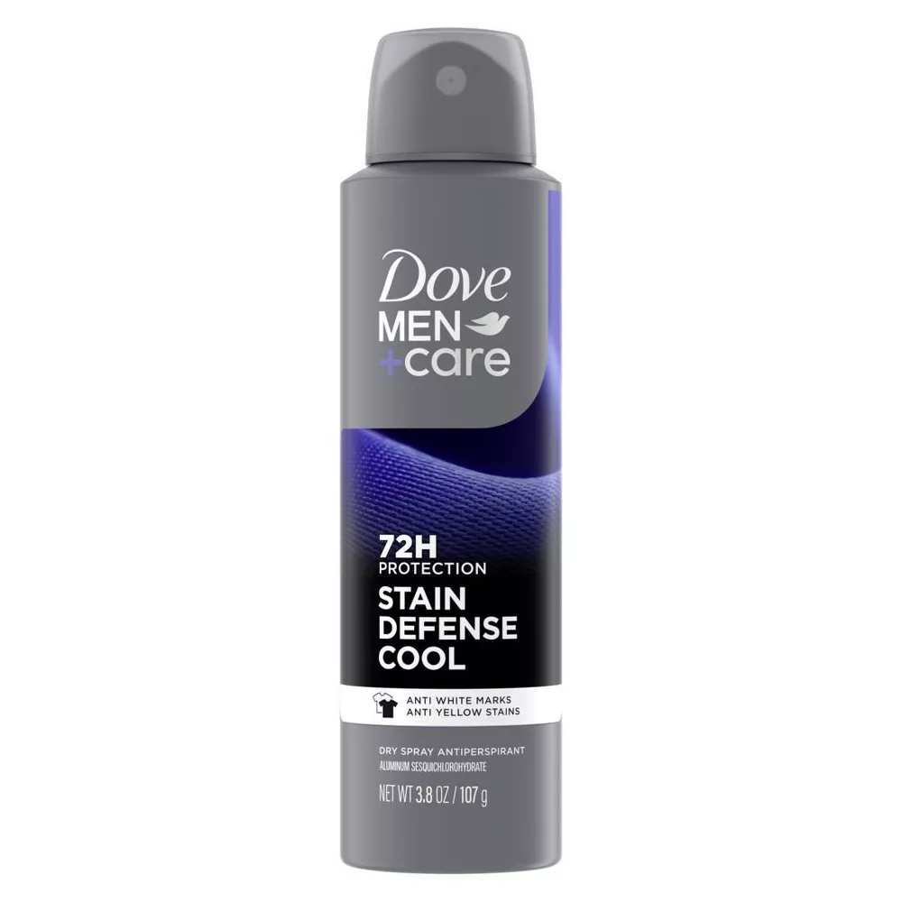 Dove -  Men+Care 72-Hour Stain Defense Dry Spray Antiperspirant  Deodorant Cool - 3.8 Oz - 12 Pack - Image 2