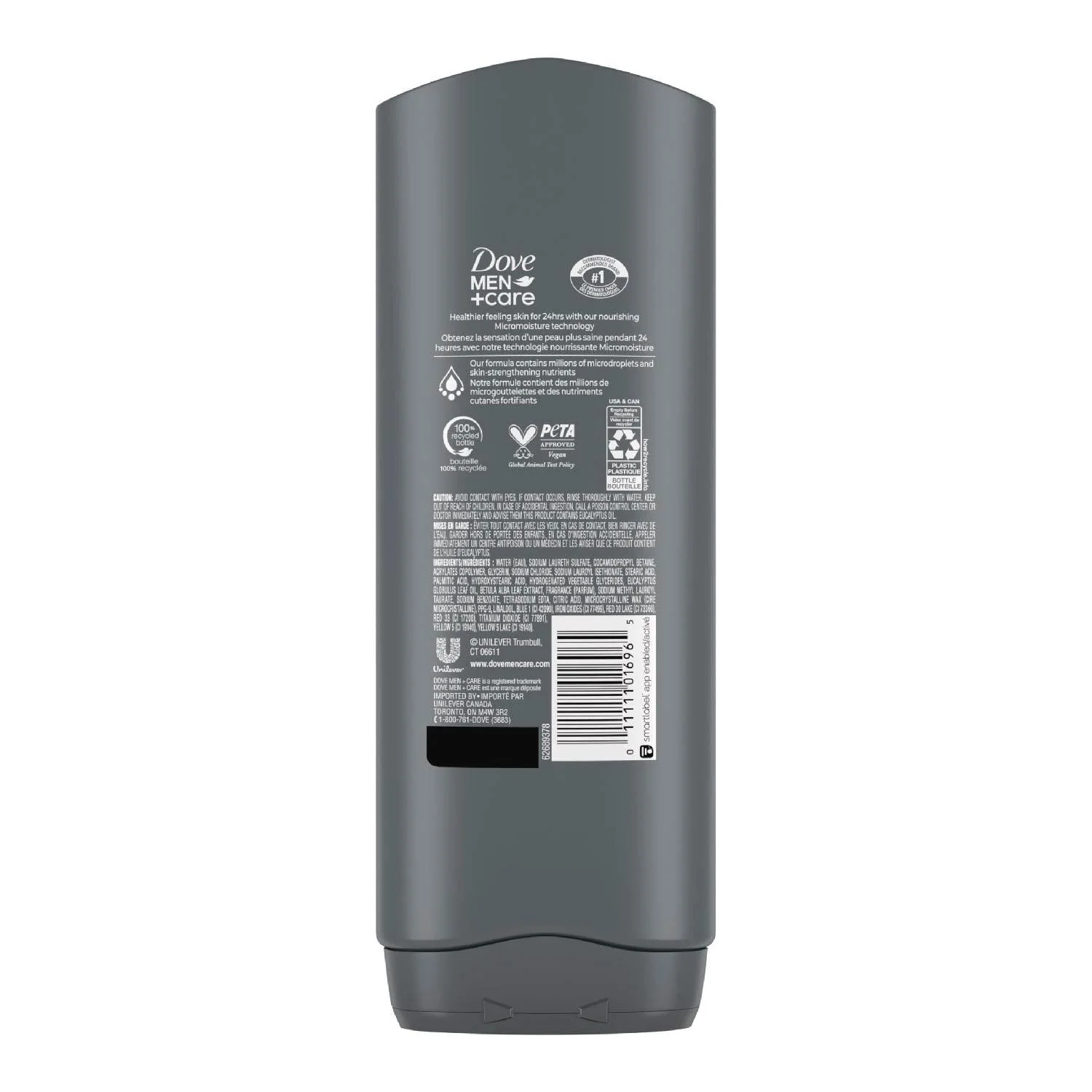 Dove Men - Care Blue Eucalyptus - 13.5 oz - 6 Pack - Image 3