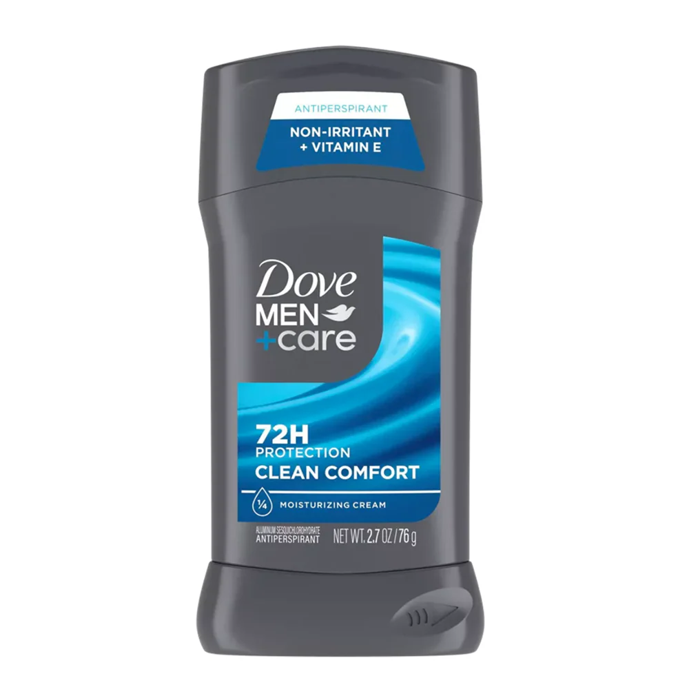 Dove Men+Care Clean Comfort Antiperspirant Stick 2.7 oz - 12 Pack - Image 2