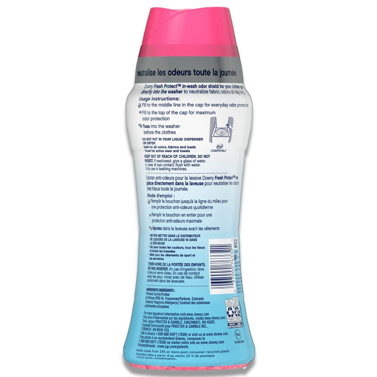 Downy - Fresh Protect Febreze Odor-Defense, Scent Booster Beads - 14.8 oz - 4 Pack - Image 3