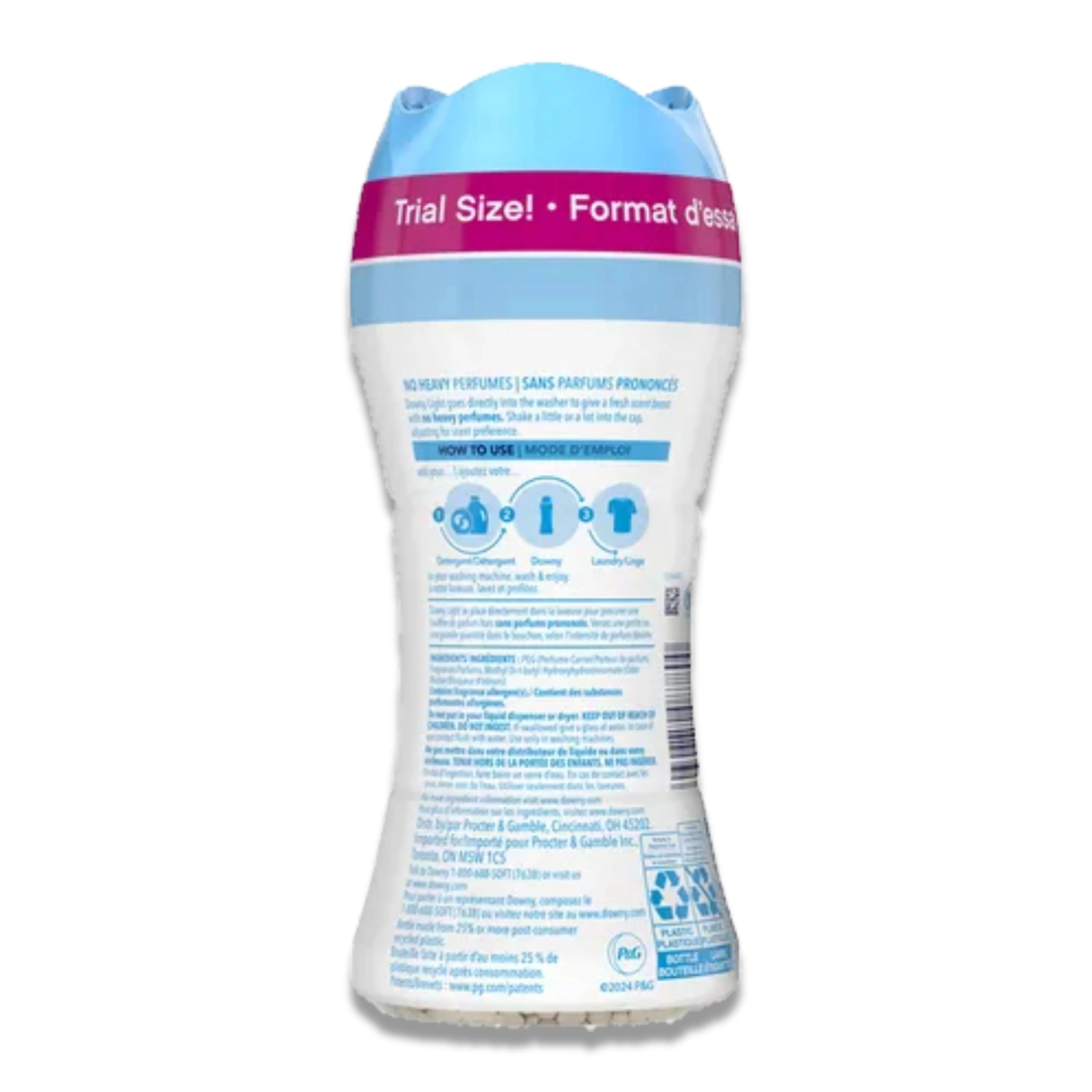 Downy - Mist Scented Scent Booster, Light - 5 Oz - 4 Pack - Image 3