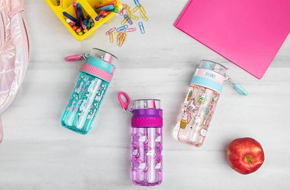 Ello Stratus 16oz Tritan Water Bottle, Assorted Colors - 3 Pack - 16 Oz - Image 3