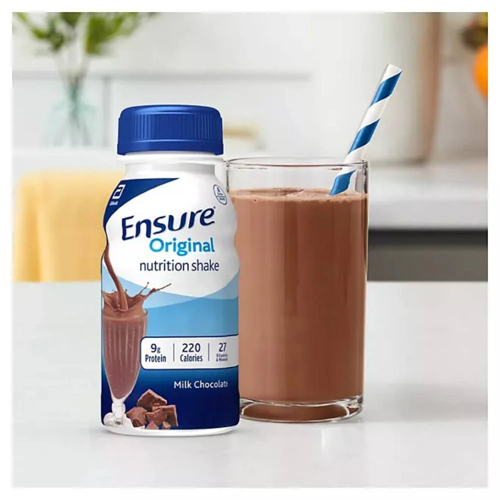 Ensure Original Nutrition Shake, Milk Chocolate - 8 Oz - 24 Pack - Image 3