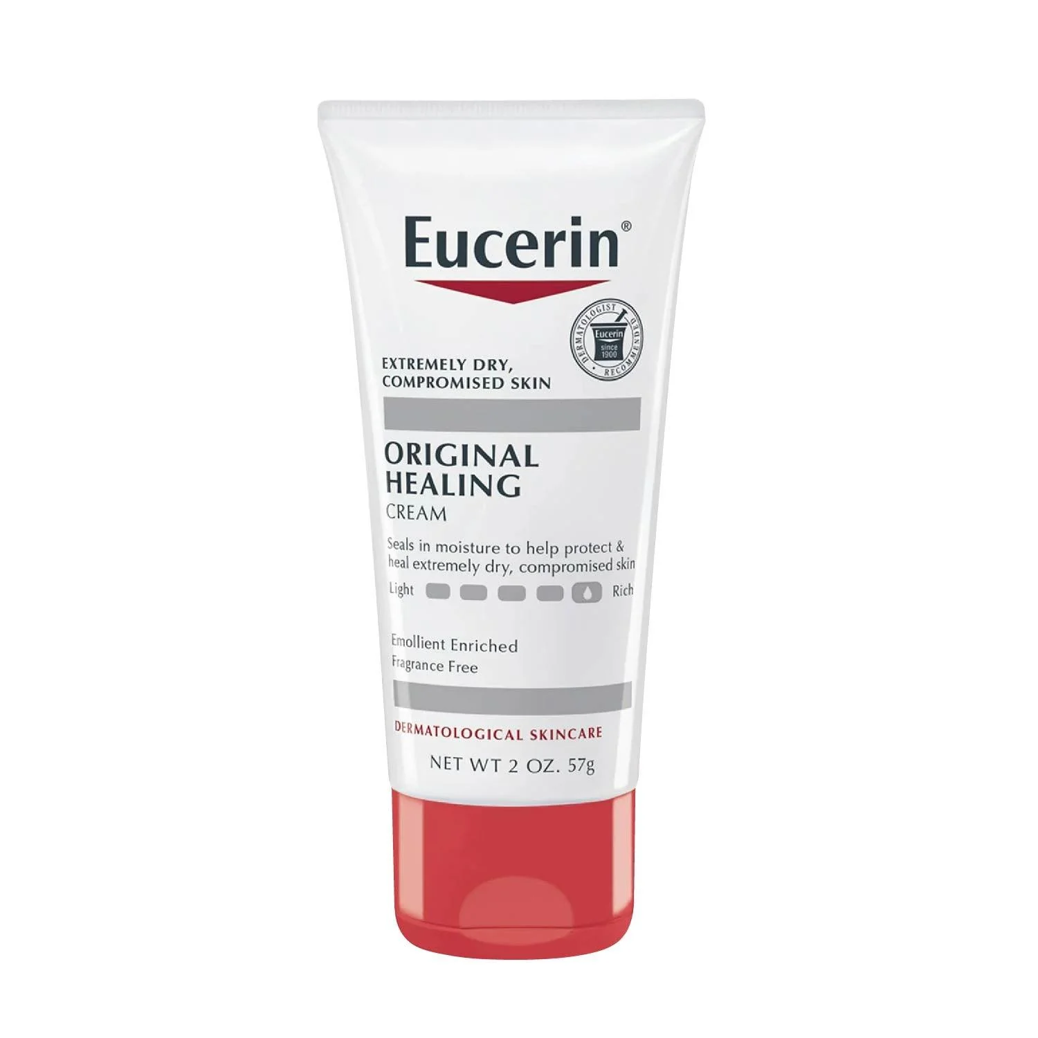 Eucerin Original Healing Rich Creme  2 Oz -24 Pack - Travel Size - Image 2