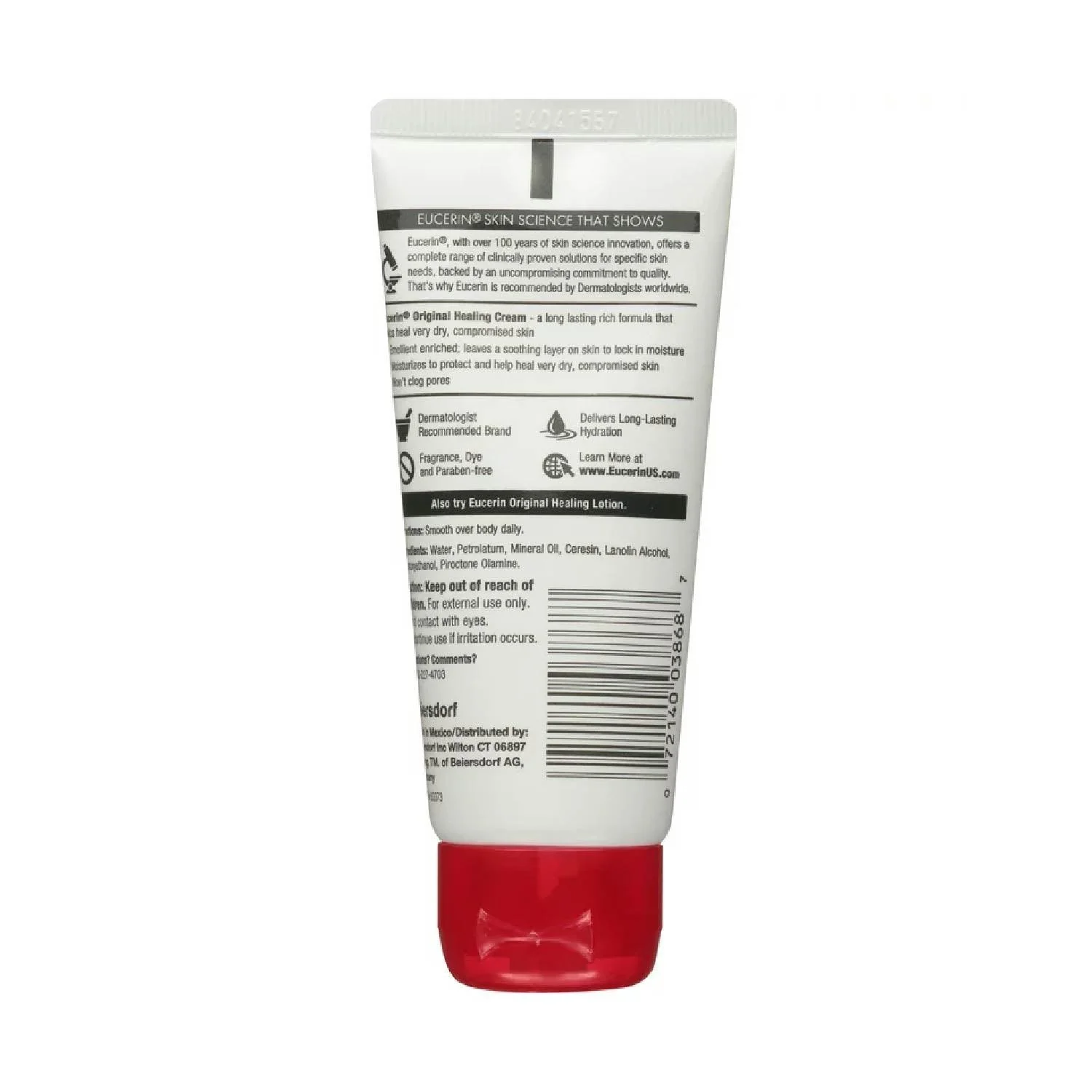 Eucerin Original Healing Rich Creme  2 Oz -24 Pack - Travel Size - Image 3