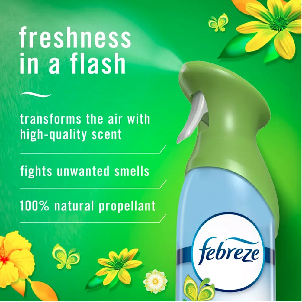 Febreze - Air Freshener, Gain Original Scent, Twin Pack - 8.8 Oz - 3 Pack - Image 4