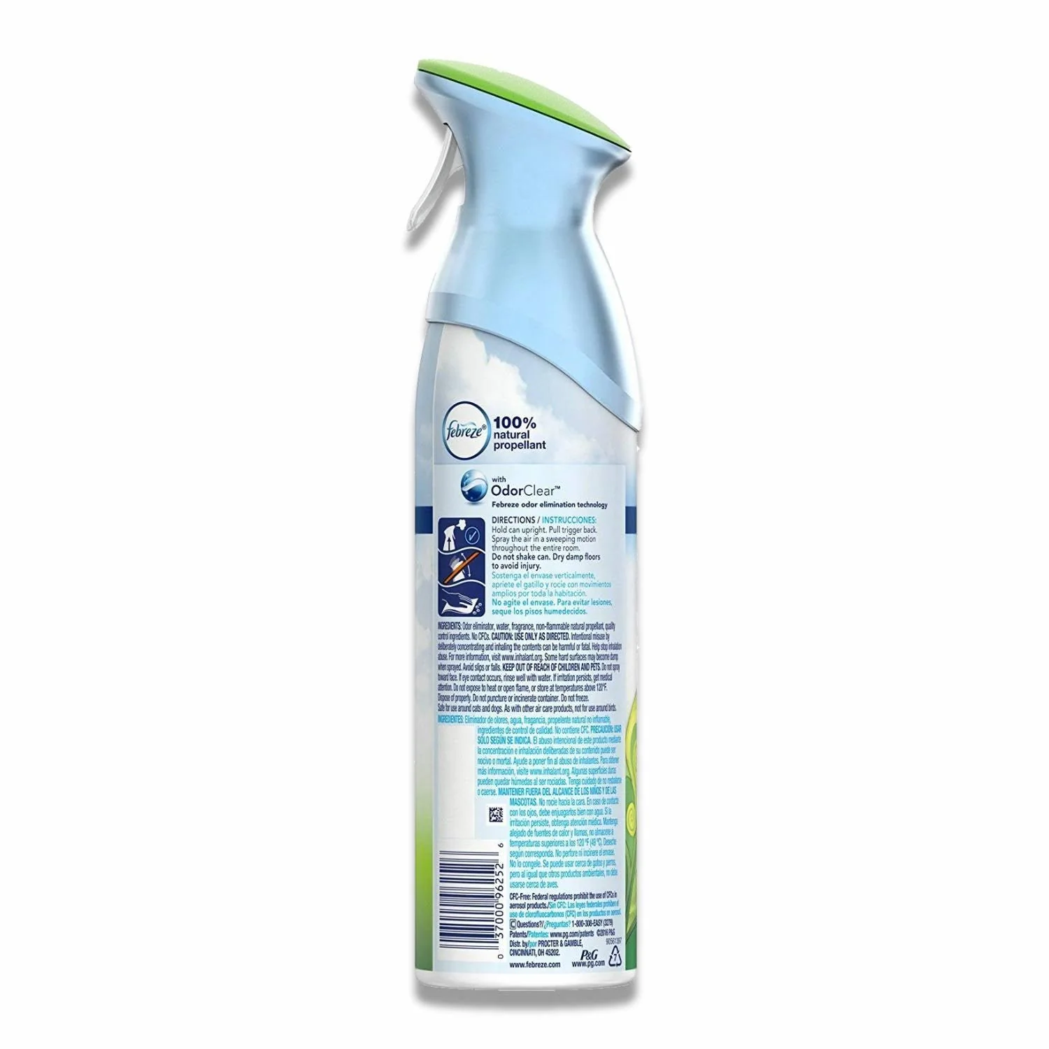 Febreze -Air Refresher, Gain Original Scent with New OdorClear Technology - 8.8 Oz - 6 Pack - Image 3