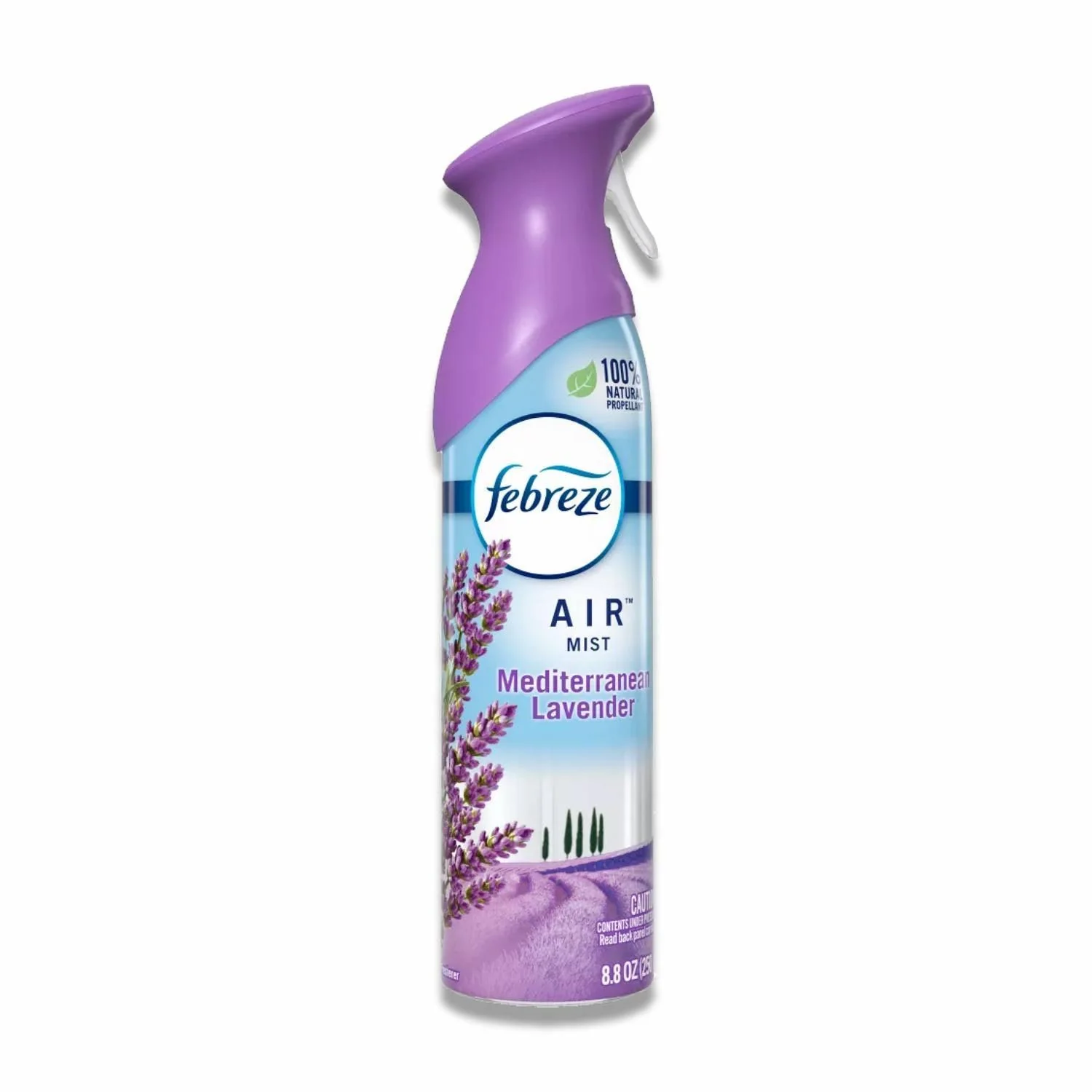 Febreze - Odor-Fighting Air Freshener, Mediterranean Lavender - 8.8 Oz - 6 Pack - Image 2