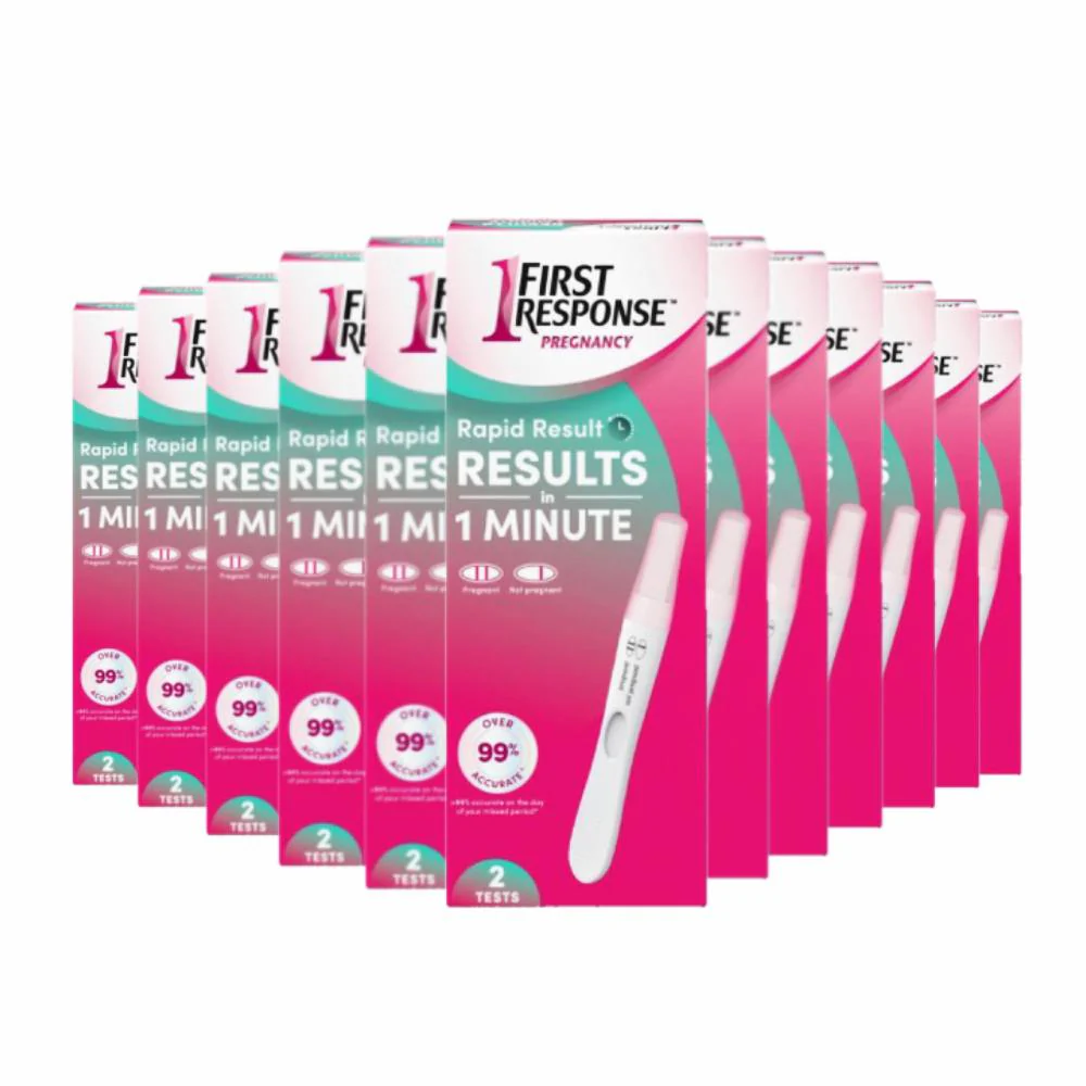First Response Rapid Result Pregnancy Test  2ct  - 12 Pack