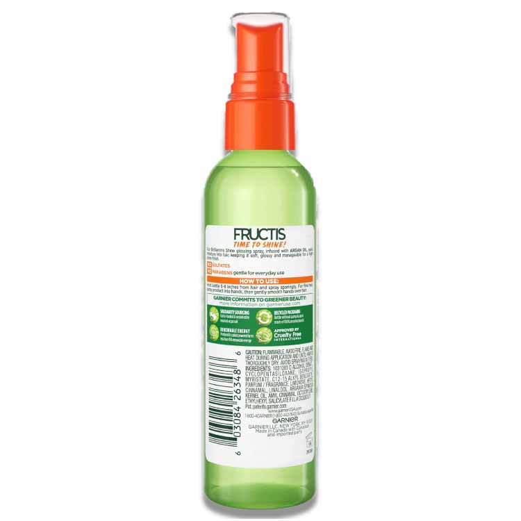 Garnier Fructis - Style Brilliantine Shine Glossing Spray - 3 oz - 6 Pack - Image 3
