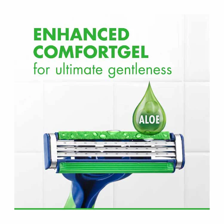 Gillette - Sensor3 Sensitive Men's Disposable Razor - 24 Ct Each - Image 3