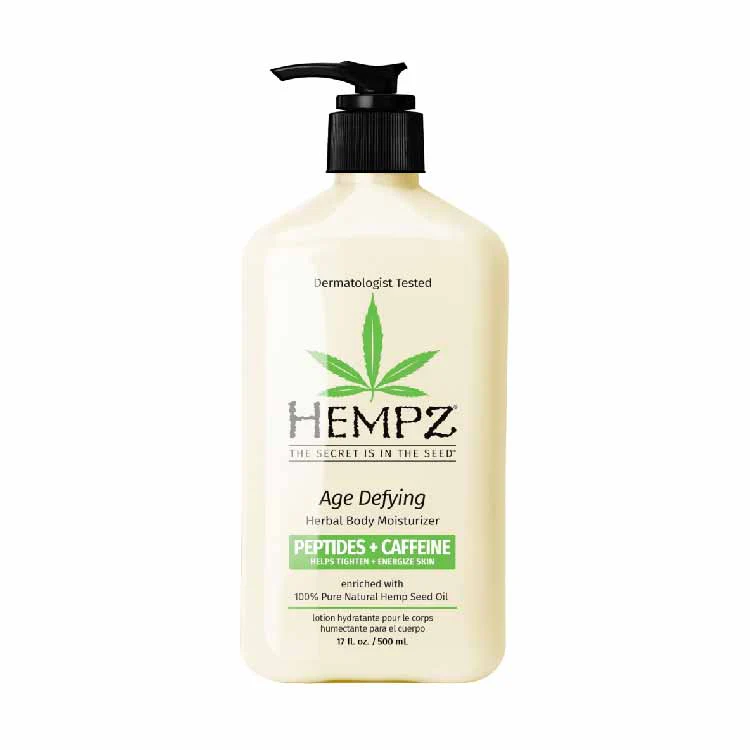 Hempz - Age Defying Herbal Body Moisturizer with Pump - 17 Oz - 12 Pack - Image 2