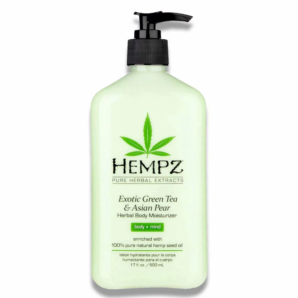 Hempz - Exotic Green Tea & Asian Pear Herbal Body Moisturizer - 17 Oz - 12 Pack - Image 2
