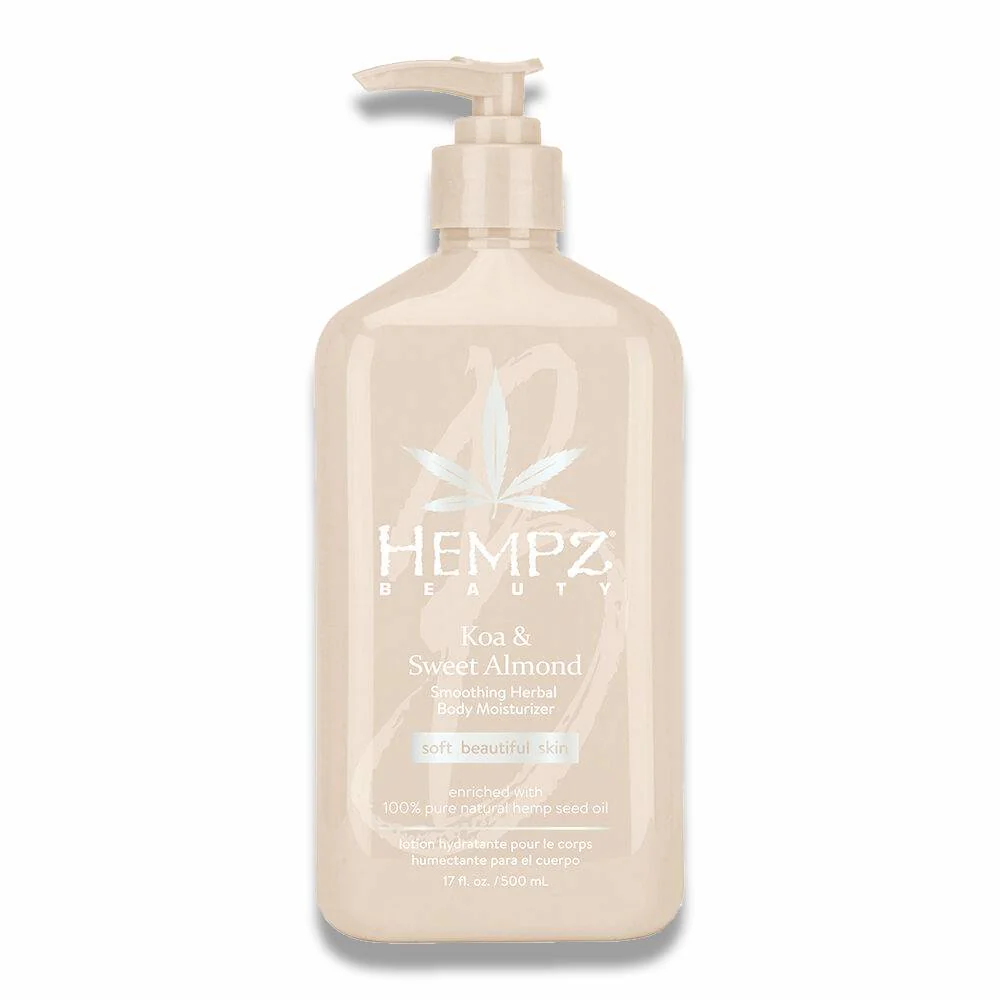 Hempz - Koa & Sweet Almond Smoothing Herbal Body Moisturizer - 17 Oz - 12 Pack - Image 2