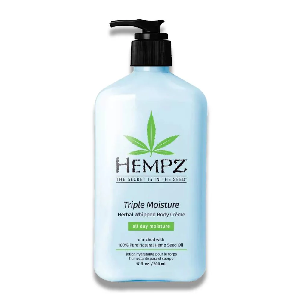 Hempz - Triple Moisture Herbal Whipped Body Crème Grapefruit & Peach - 17 Oz - 12 Pack - Image 2