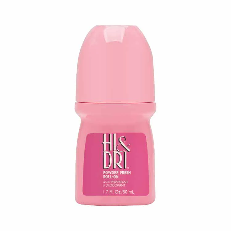 Hi & Dri - Anti Perspirant Deodorant Roll On Powder Fresh 1.7 Oz - 24 Pack - - Image 2