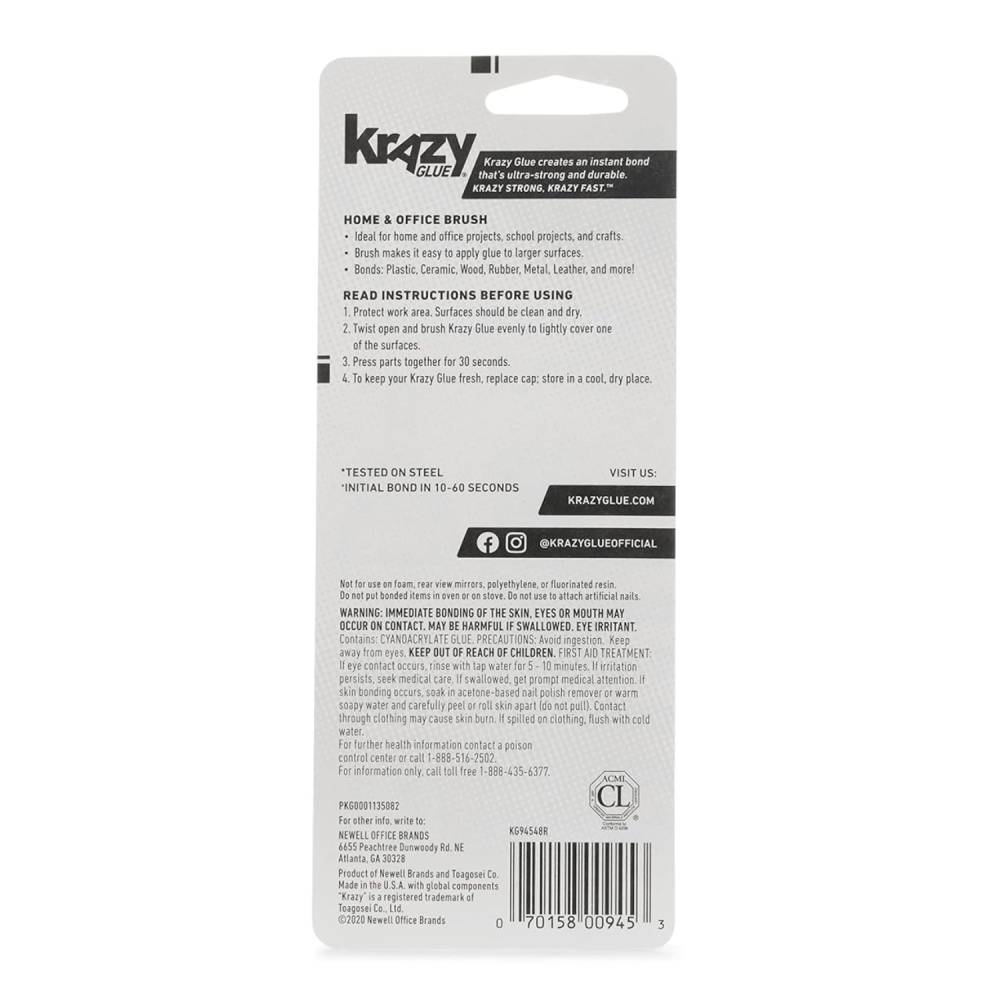 Krazy -  Super Glue Home & Office Brush - 0.18 Oz - 48 Pack - Image 4