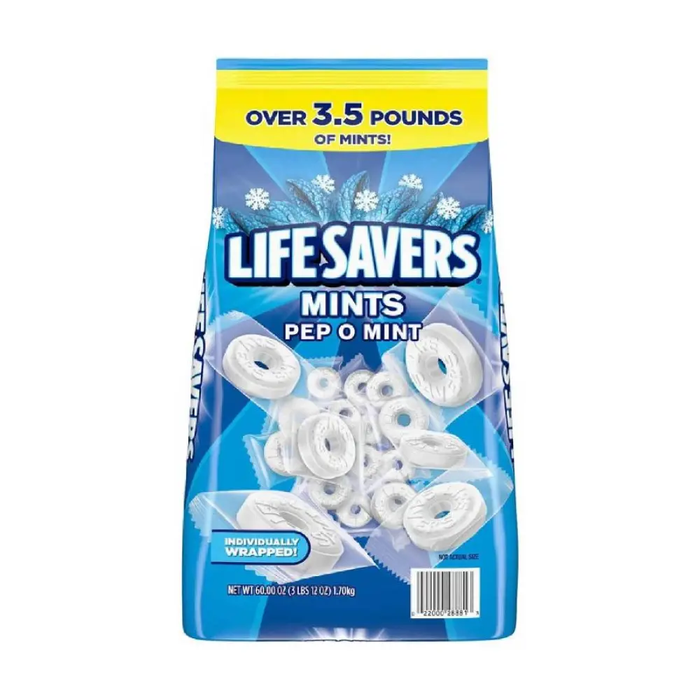 Life Savers Pep-O-Mint Breath Mints - Refreshing Mint Flavor - 53.95 Oz - 3 Pack - Image 2