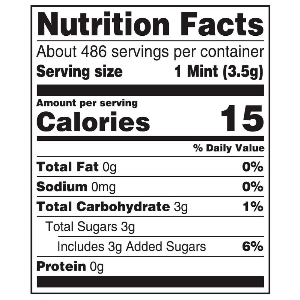 Life Savers Pep-O-Mint Breath Mints - Refreshing Mint Flavor - 53.95 Oz - 3 Pack - Image 3