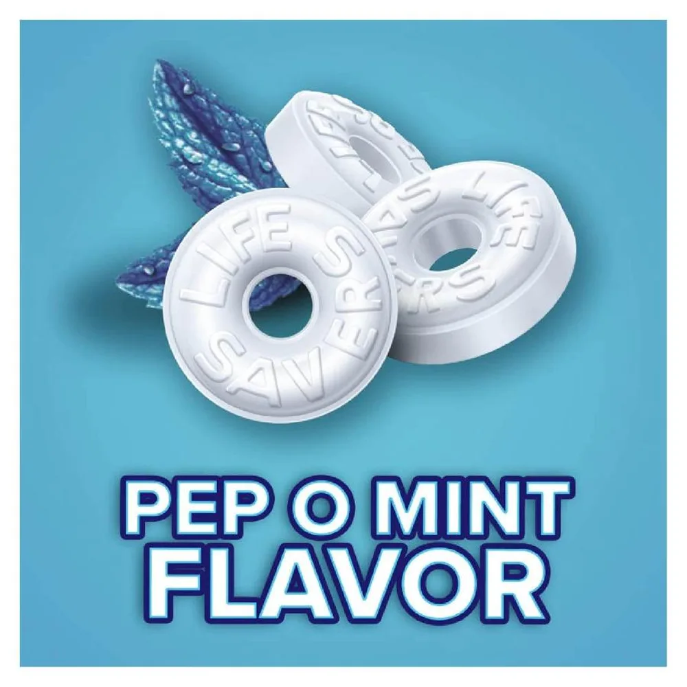 Life Savers Pep-O-Mint Breath Mints - Refreshing Mint Flavor - 53.95 Oz - 3 Pack - Image 4