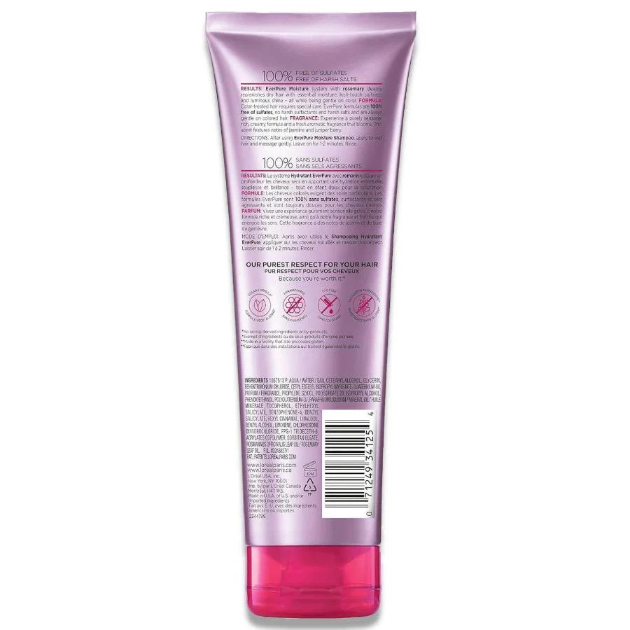 L'Oreal - Paris Ever Pure Moisture Conditioner Rosemary  8.5 oz - 6 Pack - Image 3