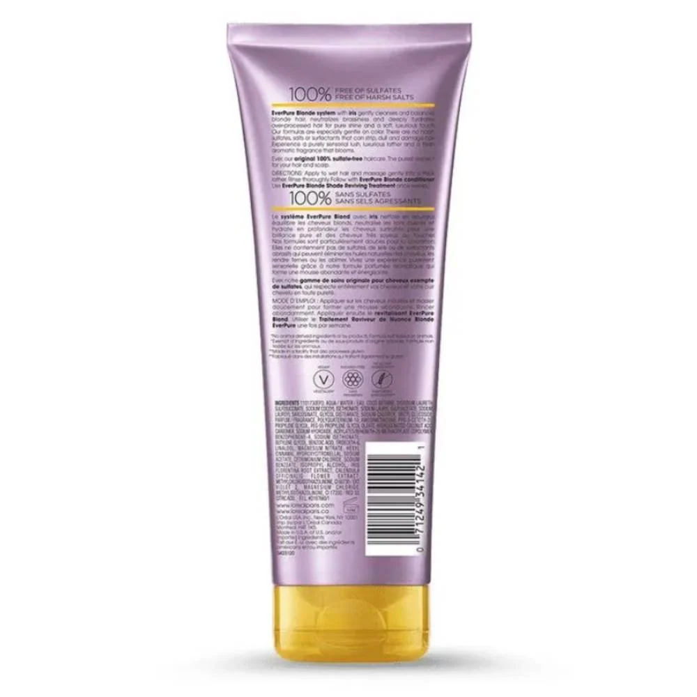 L'Oreal - Paris EverPure Sulfate Free Blonde Shampoo - 8.5 Oz - 6 Pack - Image 3