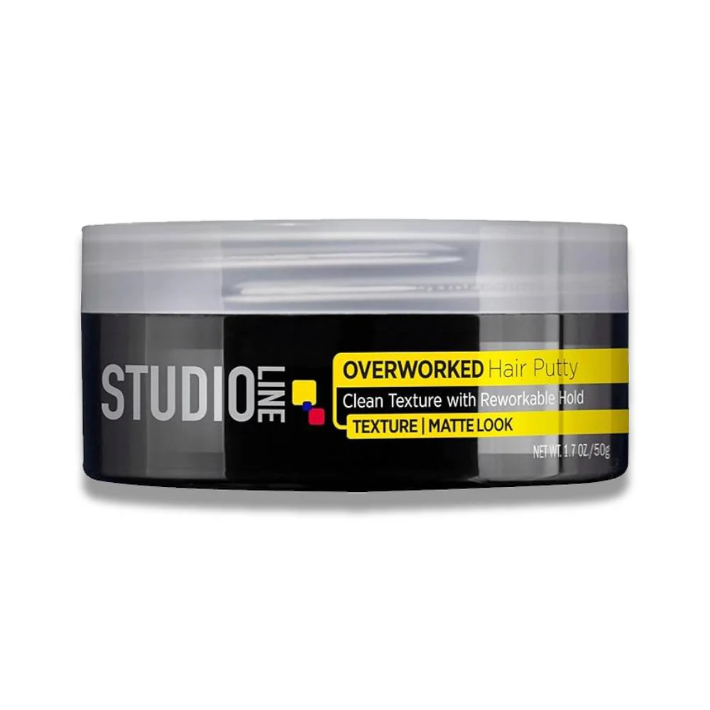 L'Oreal - Paris Studio Line Overworked Hair Putty - 1.7 Oz - 6 Pack - Image 4