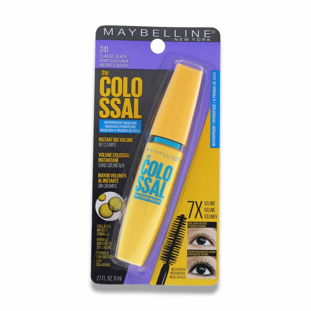 Maybelline - Volum' Express The Colossal Waterproof Mascara, Clump-Free Make Up Formula, Classic Black - 0.27 Oz - 72 Pack - Image 3
