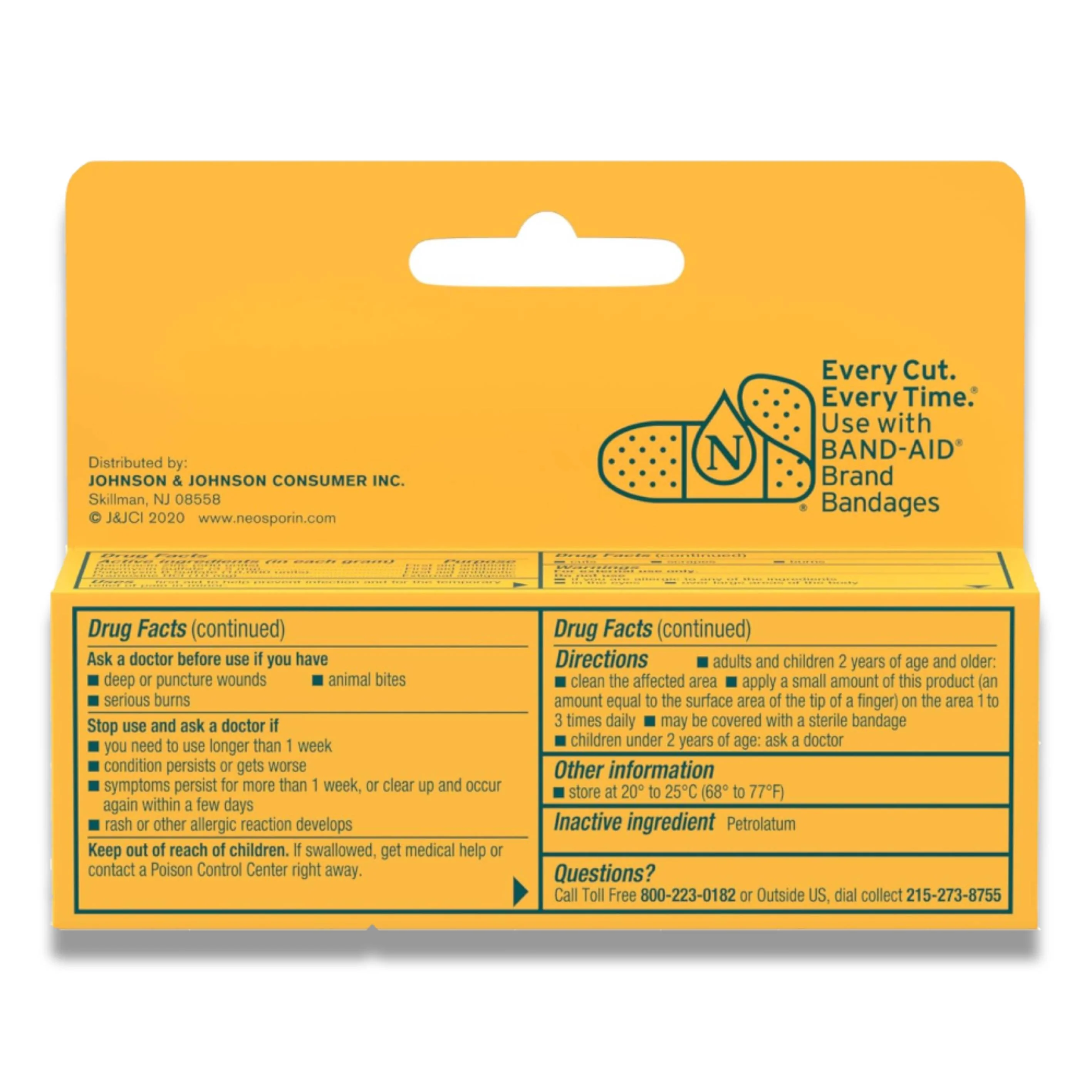 Neosporin - Pain Relief, First Aid Topical Antibiotic & Analgesic Ointment - 0.5 Oz - 72 Pack - Image 4