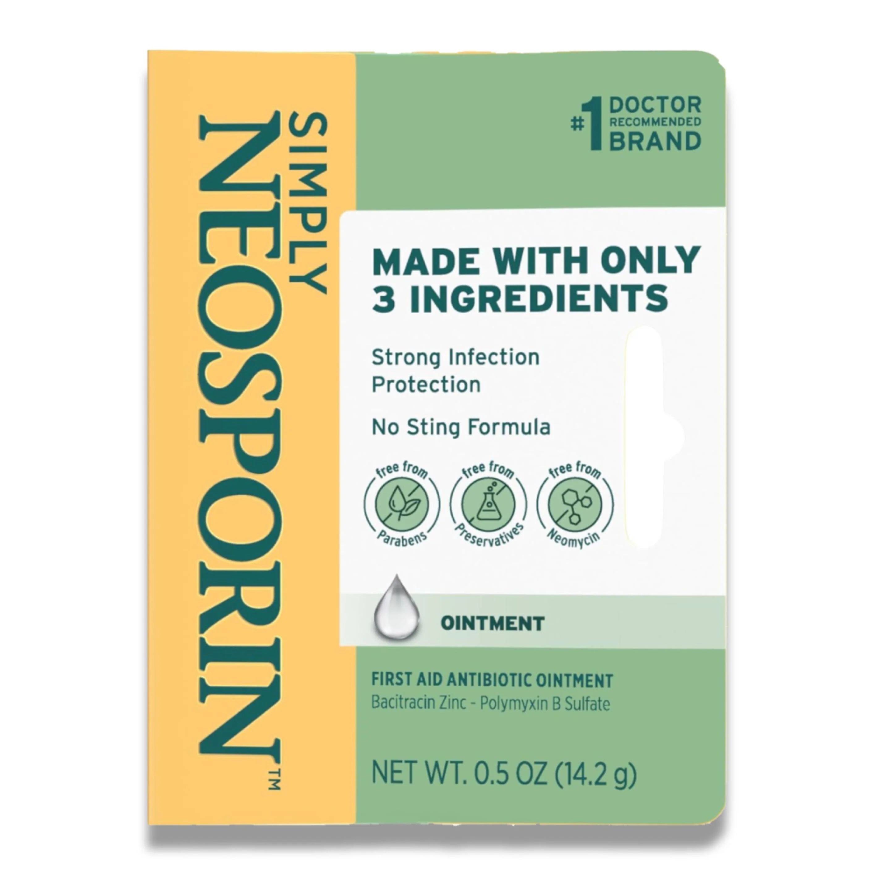 Neosporin - Simply First Aid Antibiotic Ointment and Wound Care Treatment 0.5 oz - 72 Pack - Image 3