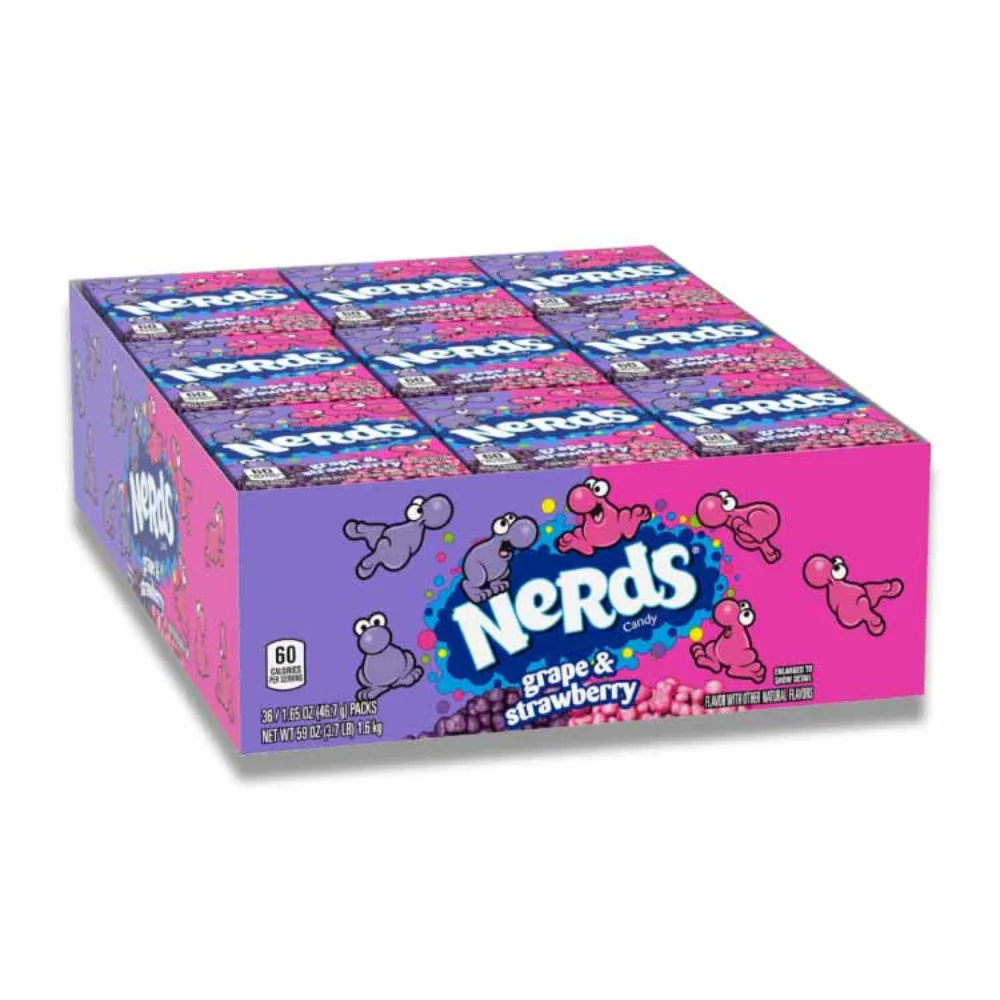 Nerds, Grape & Strawberry Candy, 1.65 Oz, 36 Ct - 10 Pack (360 Ct) - Image 3