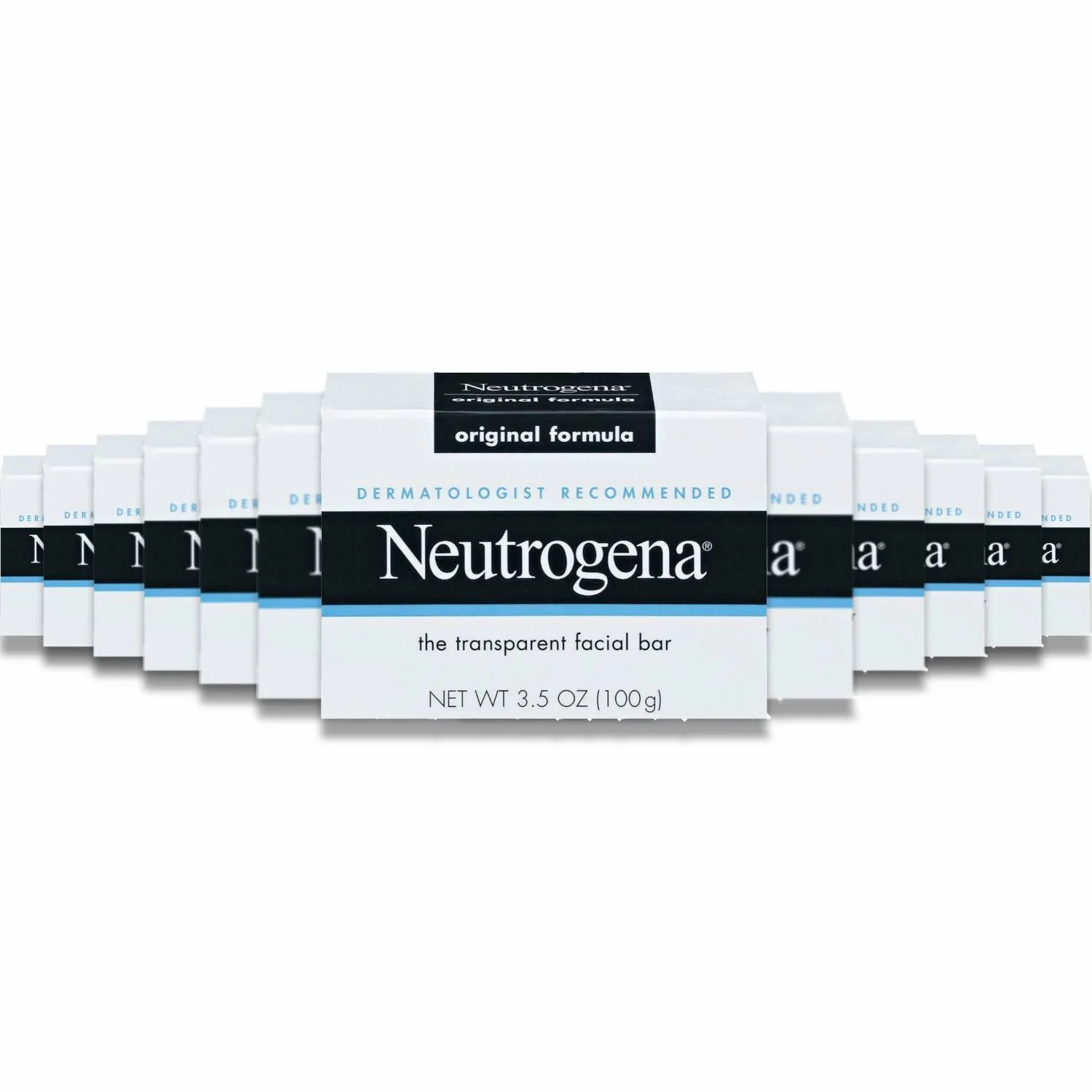 Neutrogena - Facial Bar, Original Formula - 3.5 Oz - 24 Pack