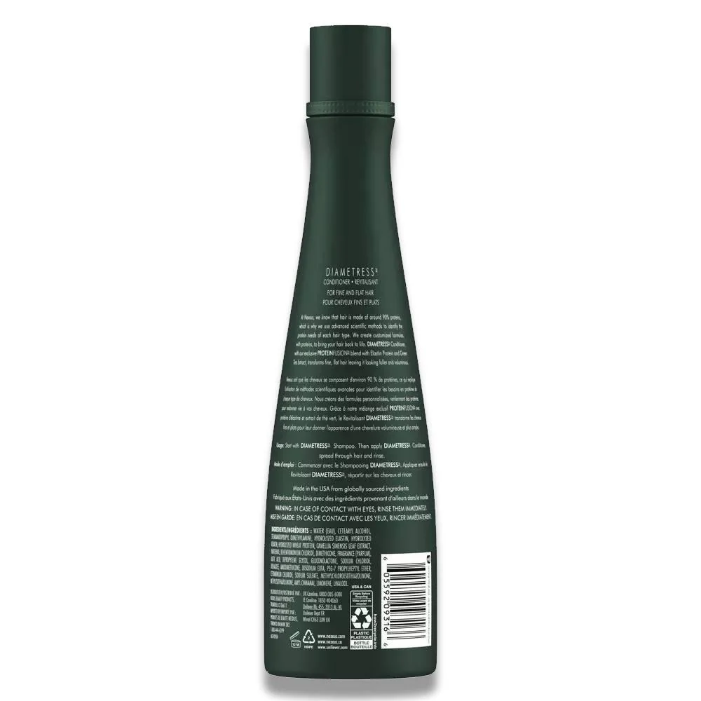Nexxus Diametress Volumizing Hair Conditioner, Green Tea Extract, 13.5 Oz - 4 Pack - Image 3