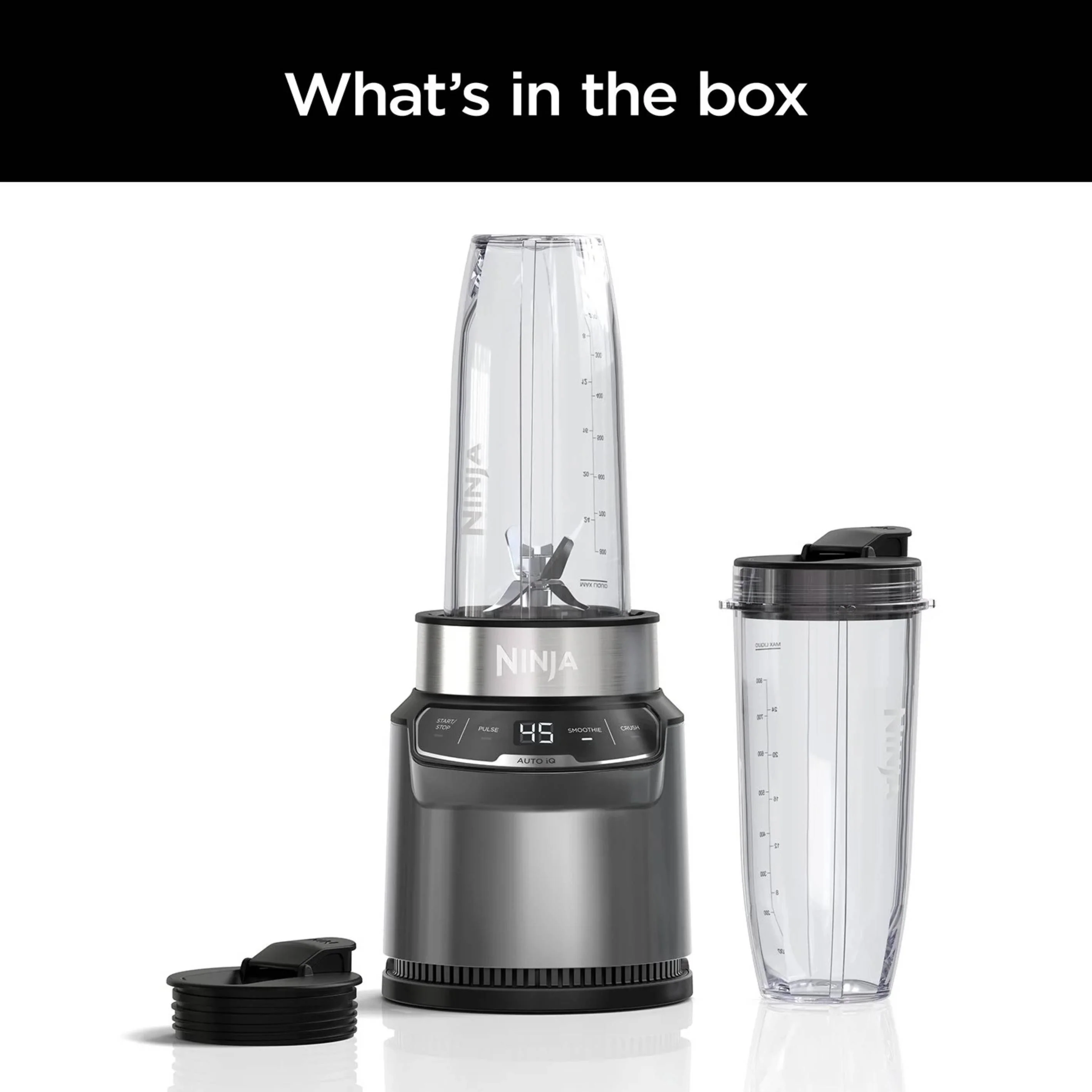 Ninja Nutri-Blender Pro with Auto-iQ, Personal Blender - Image 3