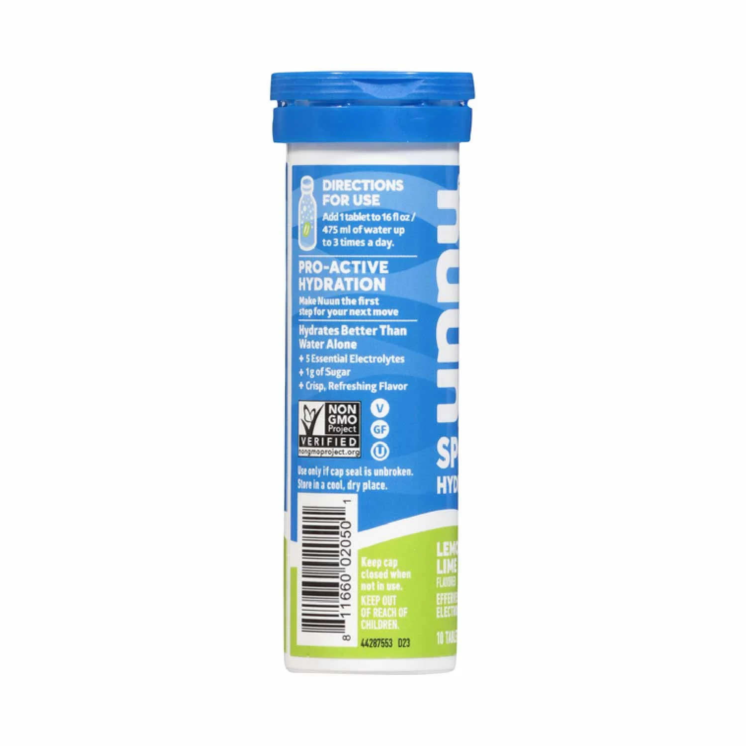 NUUN - Sport Hydration, Lemon Lime Drink Tablets - 10 Tablets - 48 Pack - Image 4