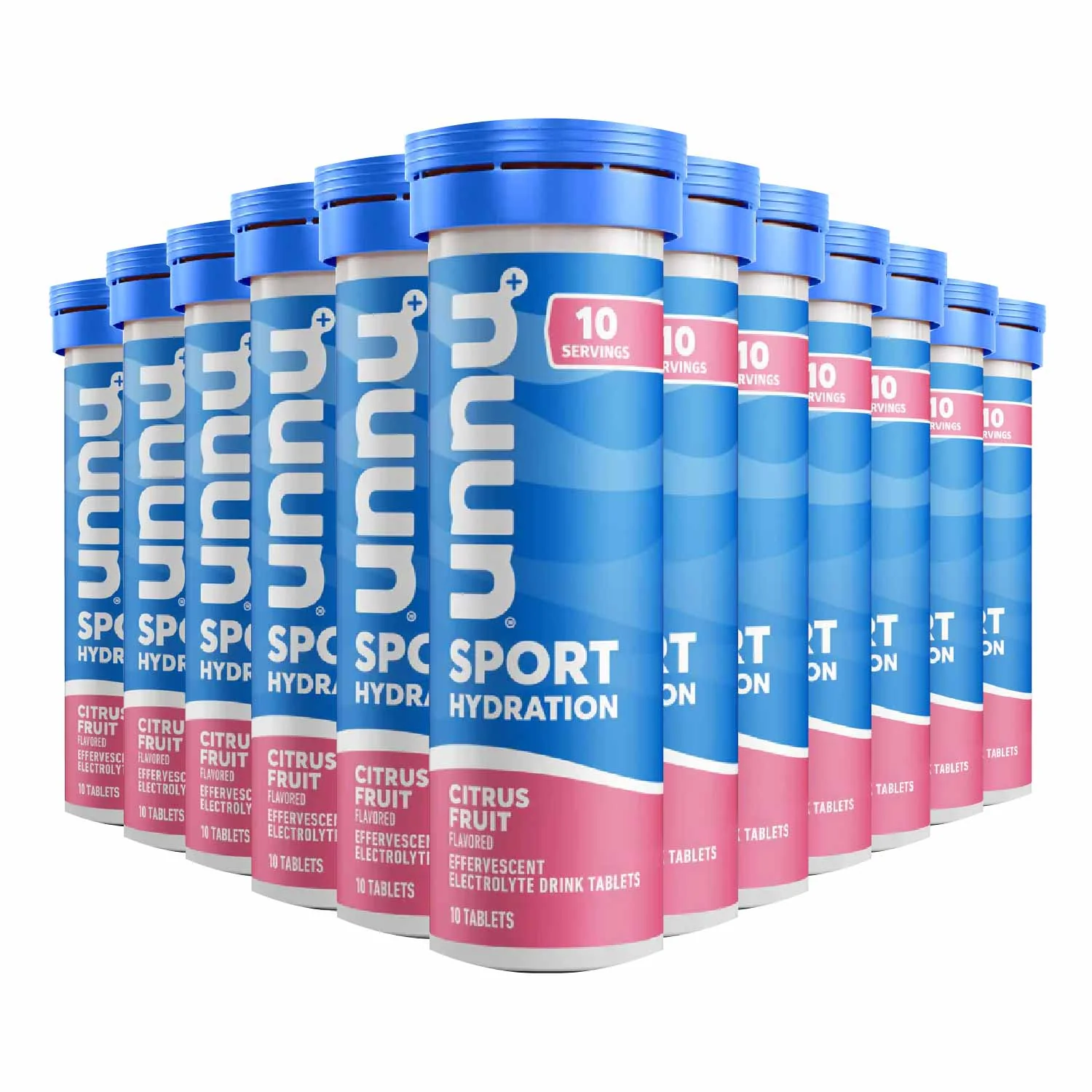NUUN - Sport Hydration, Citrus Fruit Drink Tablets - 10 Tablets - 48 Pack - Image 2