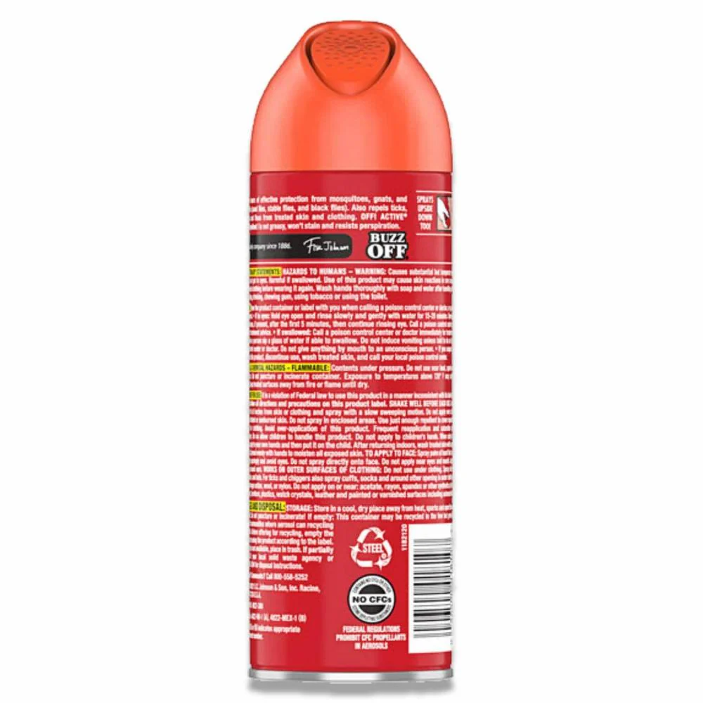 OFF! - Active Insect Repellent, Sweat Resistant - 6 Oz - 12 Pack - Image 3
