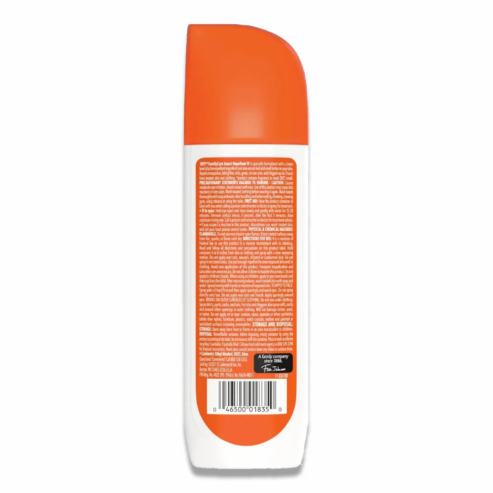 OFF! - Family Care Insect Repellent, Unscented - 6 Oz - 12 Pack - Image 3