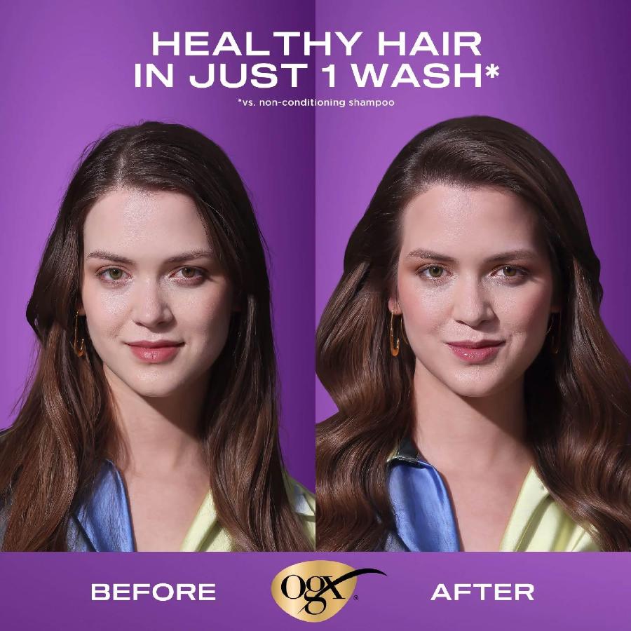 OGX Thick & Full Biotin Collagen Conditioner, 40 FL OZ - Image 3