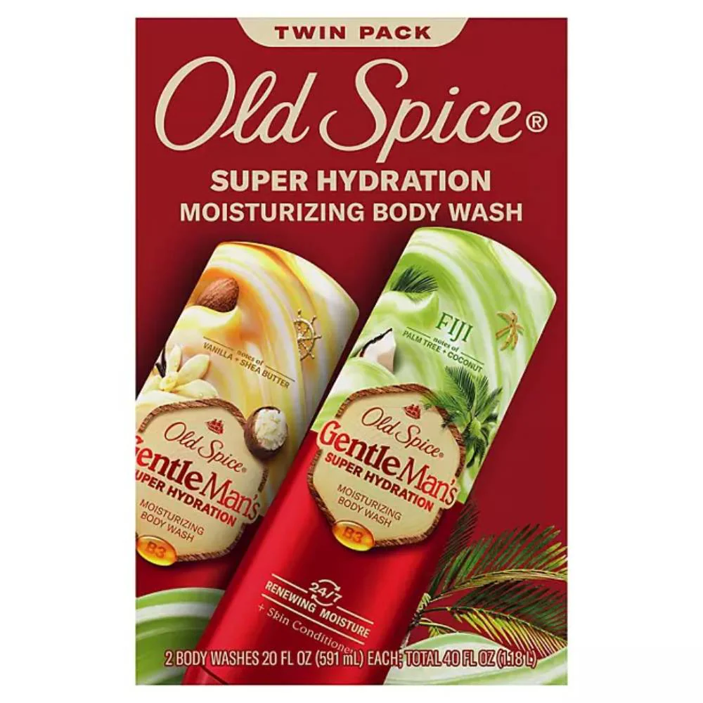 Old Spice - Gentle Man's Super Hydration Body Wash - 20 Oz - 2 Pack - Image 2