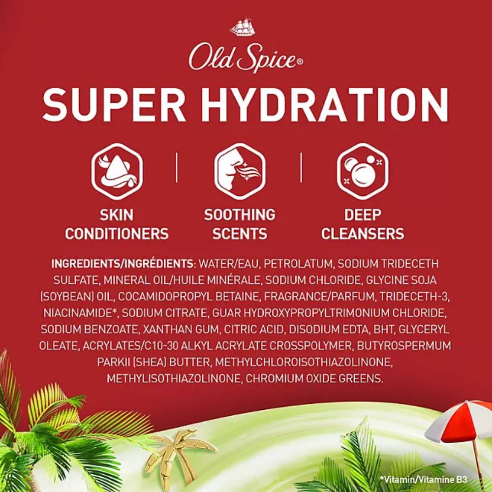 Old Spice - Gentle Man's Super Hydration Body Wash - 20 Oz - 2 Pack - Image 3