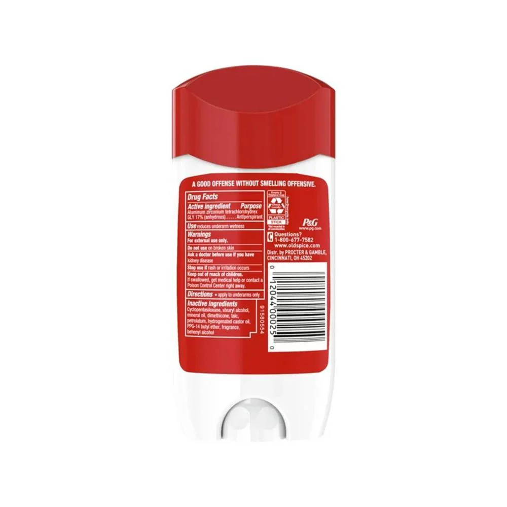 Old Spice High Endurance Antiperspirant Deodorant for Men Pure Sport Scent 3 oz -12 pack - Image 3