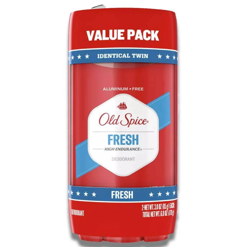 Old Spice -  High Endurance Fresh Deodorant Twin Pack 3 Oz -  6 pack - Image 2
